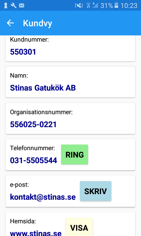 EconExact skärmbilder - Appen för mobiltelefon eller surfplatta EconExact skärmbilder - Appen för mobiltelefon eller surfplatta
