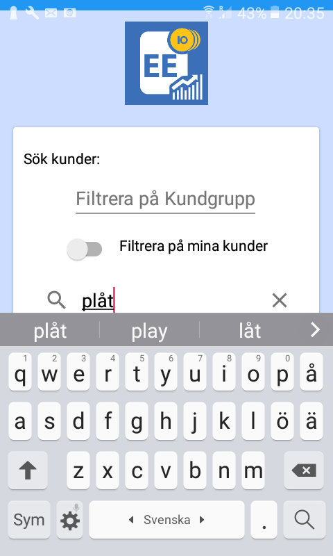EconExact skärmbilder - Appen för mobiltelefon eller surfplatta EconExact skärmbilder - Appen för mobiltelefon eller surfplatta