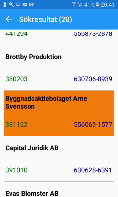 EconExact skärmbilder - Appen för mobiltelefon eller surfplatta EconExact skärmbilder - Appen för mobiltelefon eller surfplatta